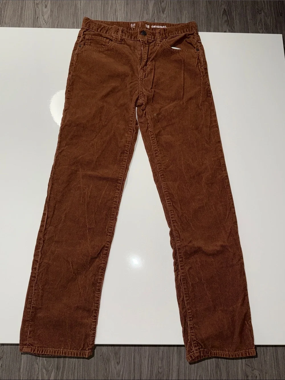 GAP Kids Corduroy Pants in Warm Brown 18